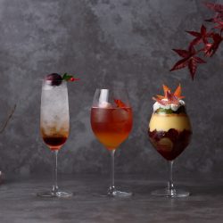 名古屋プリンスホテル　スカイタワー　秋の夜長を愉しむ季節のカクテル＆パフェ