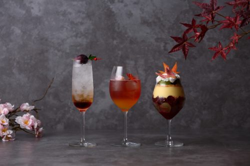 名古屋プリンスホテル　スカイタワー　秋の夜長を愉しむ季節のカクテル＆パフェ